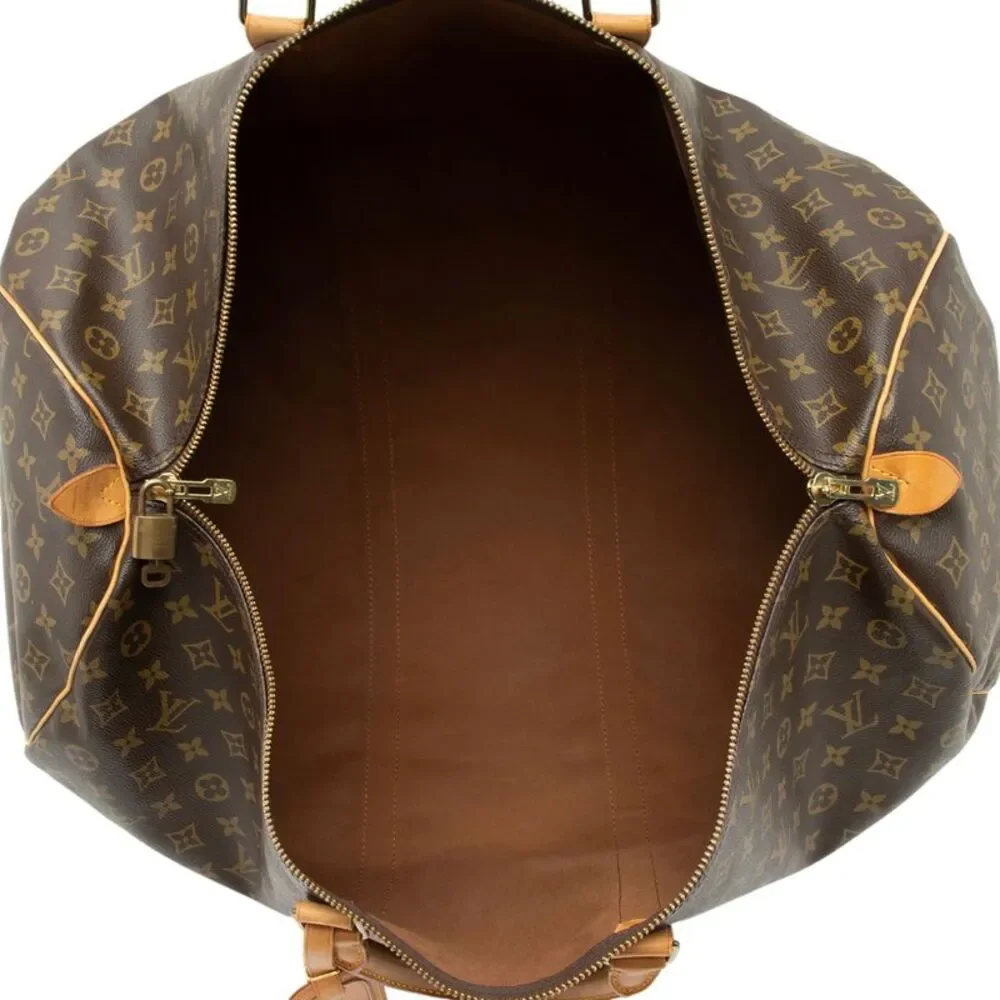 Louis Vuitton Vintage Monogram Canvas Keepall 60 Duffle